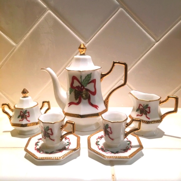 Vintage Noble Excellence Miniature Tea Set - Picture 3 of 5